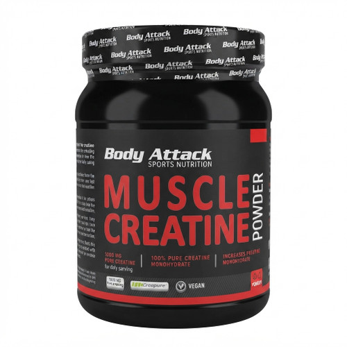 ماسل کراتین 500 گرم بادی اتک - BODY ATTACK MUSCLE CREATINE